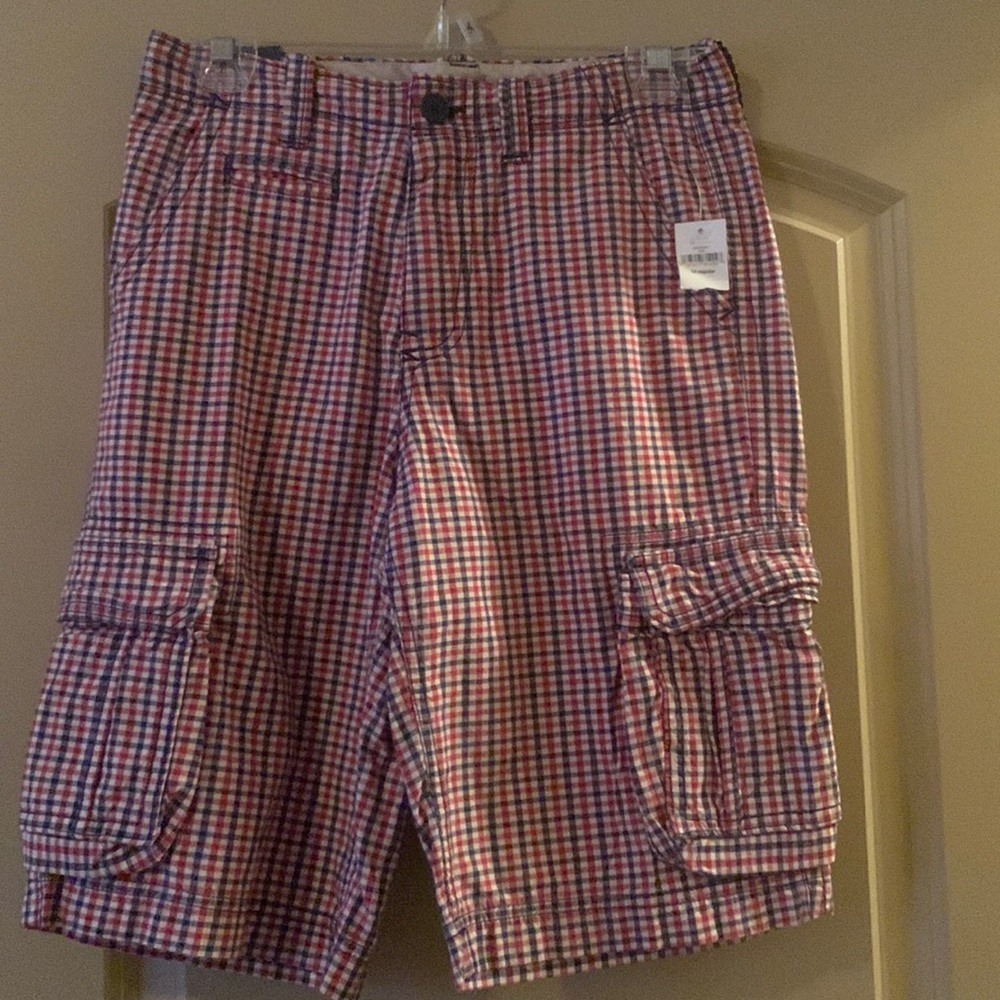 Red/Blue Gap Shorts